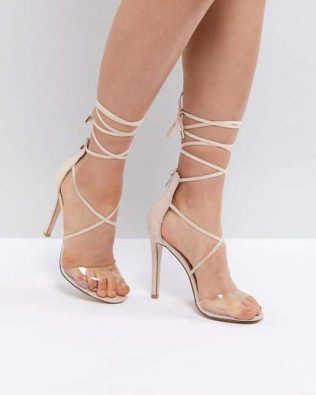 Aster Clear Strappy Sandals